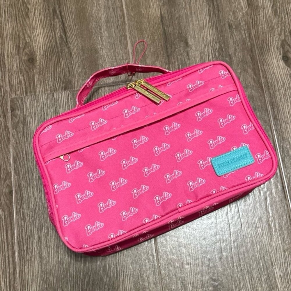 Posh Peanut Barbie Lunchbox Pink Insulated Cooler Bag